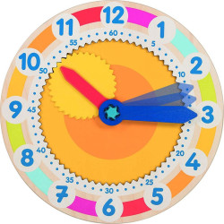 Reloj con engranaje - Aprende a leer la hora