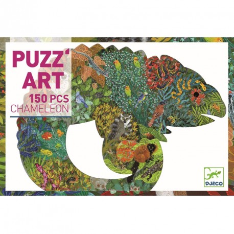 Puzzle art Camaleón - 150 pzas.