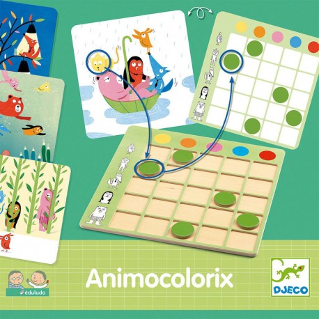Joc Eduludo Colorix - Animocolorix