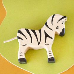 Cebra - animal de madera
