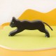 Pantera negra - animal de madera