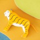 Tigre parado - animal de madera