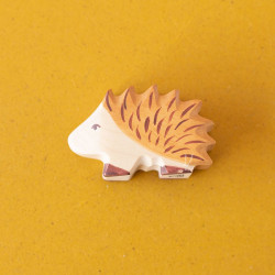 Erizo - animal de madera