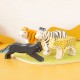 Leopardo - animal de madera