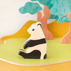 Oso Panda sentado - animal...