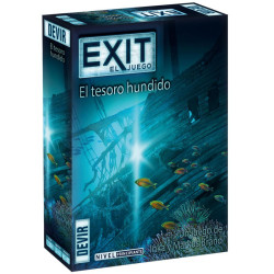 Exit 7: El tesoro hundido - juego cooperativo de escape para 1-4 jugadores