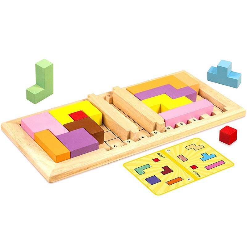 Katamino Family de madera - Juego puzzle de estrategia para 2