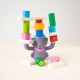 Bigboum El Elefante Equilibrista - juego de equilibrio de madera