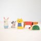 Puzzle encajable de madera Woodypets - pzas.