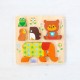 Puzzle encajable de madera Woodypile - 6 pzas.