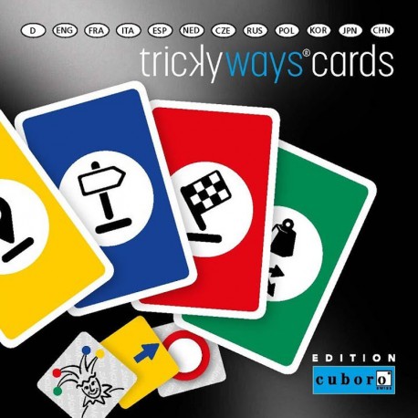 Cuboro Tricky Ways Cards - cartas que reorganizan el juego