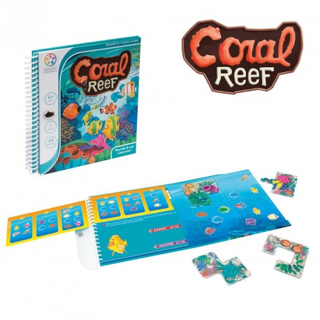 Coral Reef - joc magnètic de lògica per a 1 jugador