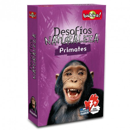 Desafiaments de la Naturalesa: Primats - joc de cartes per a 2-6 jugadors