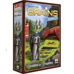 Brains: Castells i Dracs - jugo de lògica familiar per a 2-4 jugadors