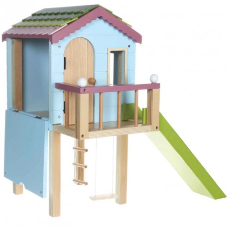 Casa de l'Arbre de Lottie - casa de nines de fusta