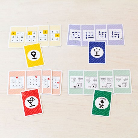 Cuboro Tricky Ways Cards - cartes que reorganitzen el joc