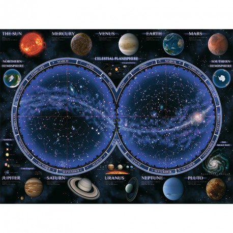 Puzzle Astronomía - 1500 piezas