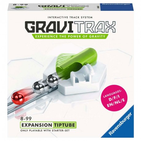 GraviTrax Expansió Tip Tube - pista de bales interactiva