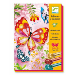 Cuadros de purpurina - Mariposas y cia.