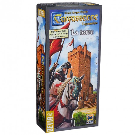 Carcassonne expansión La Torre - Juego de estratégia
