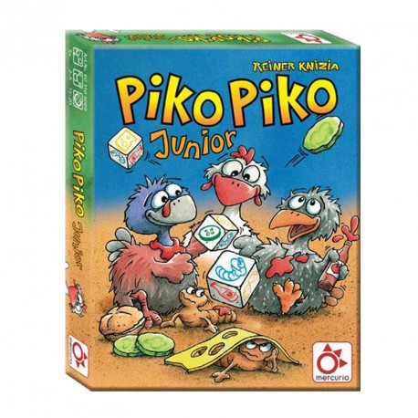Piko Piko el gusantio Jr. - divertido juego de dados para los más peques