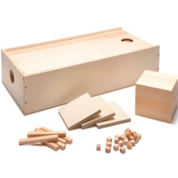 Base 10 Mini - Set de conceptos numéricos set básico con 280 piezas de madera
