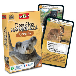 Desafíos de la Naturaleza: Oceanía - juego de cartas para 2-6 jugadores