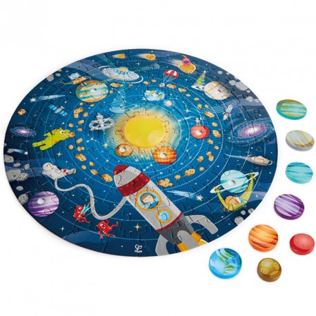 Puzzle circular Sistema Solar - 100 piezas