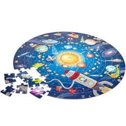 Puzzle circular Sistema Solar - 100 piezas