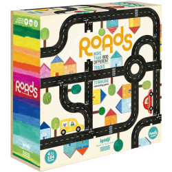 Roads: Carreteras - juego cooperativo familiar para 1-6 jugadores