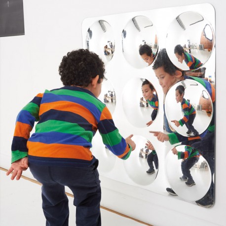Panel 9 espejos convexos 78 cm