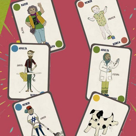 Tutty - Un juego de cartas de familias diversas en castellano