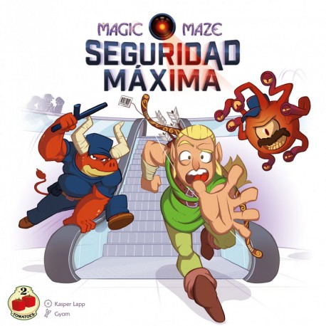 Magic Maze Expansión Seguridad Máxima - juego cooperativo para 1-8 jugadores