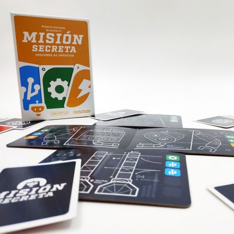 Missió Secreta - joc de cartes d'identitats ocultes per a 4-10 jugadors