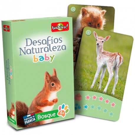 Desafíos de la Naturaleza BABY : Bosque - juego de cartas para 1-6 jugadores