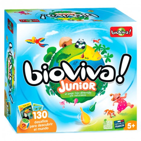 Bioviva Júnior - Joc de geografia i ciències naturals per a 2-4 jugadors