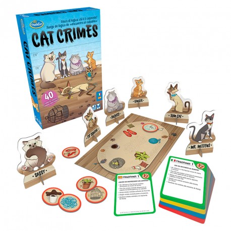Cat Crimes - felí joc de lògica per a 1 jugador