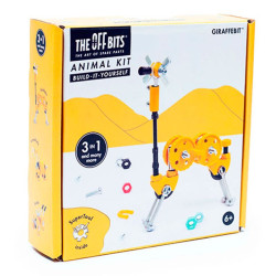 OFFBITS Kit Girafa 3 en 1 amb SuperTool Giraffebit - joguina de construcció amb peces de recanvi