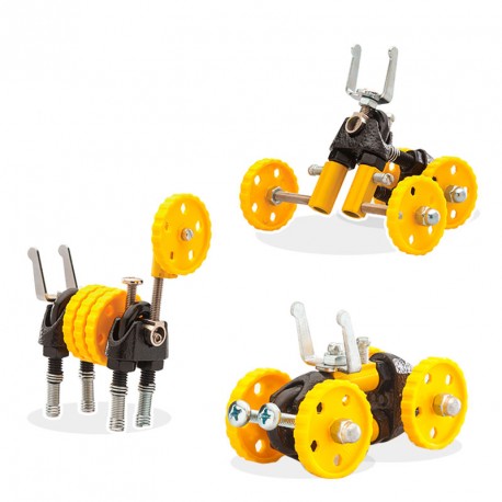 Kit Vehicle Grag 3 en 1amb SuperTool Blazebit - joguina de construcció amb peces de recanvi