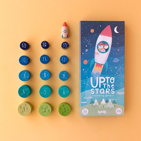 Up to the stars - bloques de madera apilables