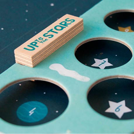 Up to the stars - bloques de madera apilables