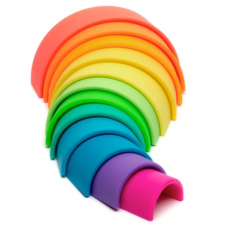 dëna Rainbow - El meu primer arc de sant marti de silicona colors neó 12 arcs