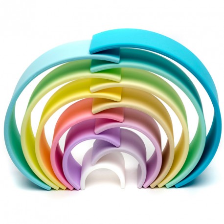 dëna Rainbow - El meu primer arc de sant marti de silicona colors pastel 12 arcs