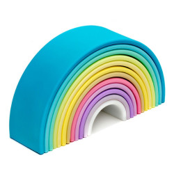 dëna Rainbow - El meu primer arc de sant marti de silicona colors pastel 12 arcs