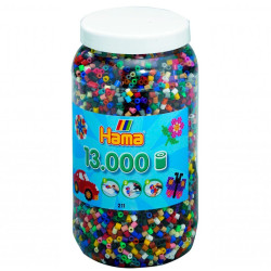 Pot - 13000 perlas Hama midi