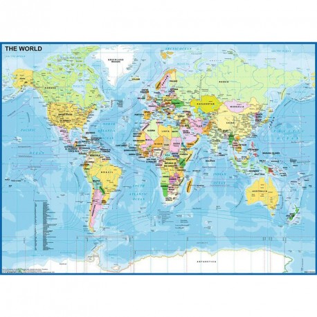 Puzle Mapa del Món - 200 pces
