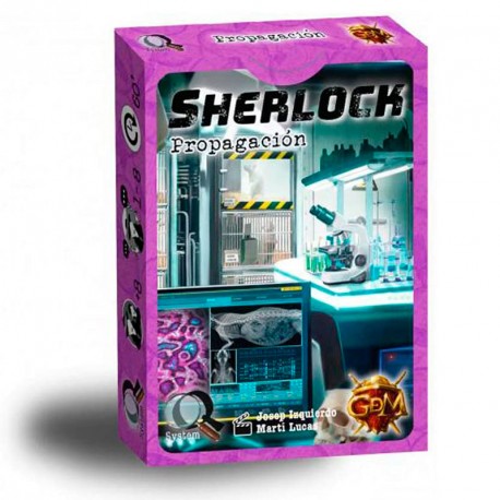 Sèrie Q: Sherlock: Propagació - joc de recerca en equip per a 1-8 jugadors