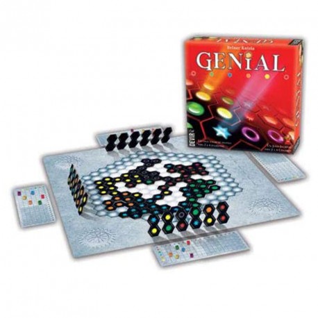 Genial - juego de estrategia para 2-4 jugadores - nuevo formato