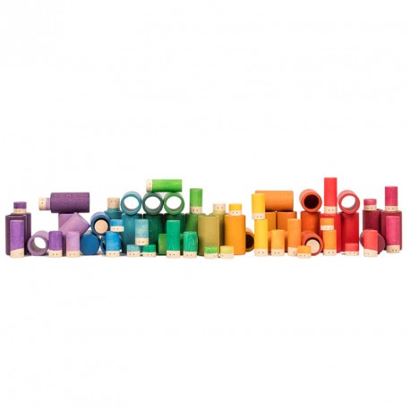 Lola - set de 72 coloridas piezas de madera