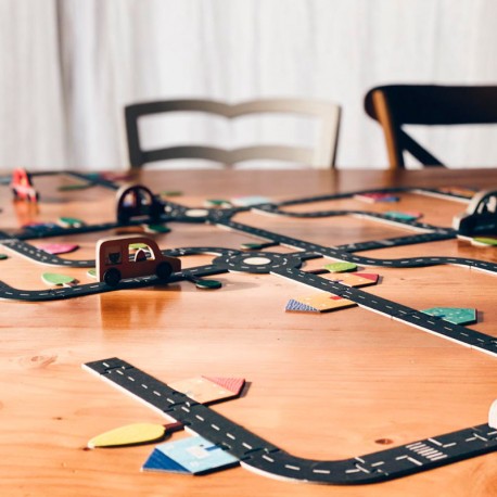 Roads: Carreteras - juego cooperativo familiar para 1-6 jugadores